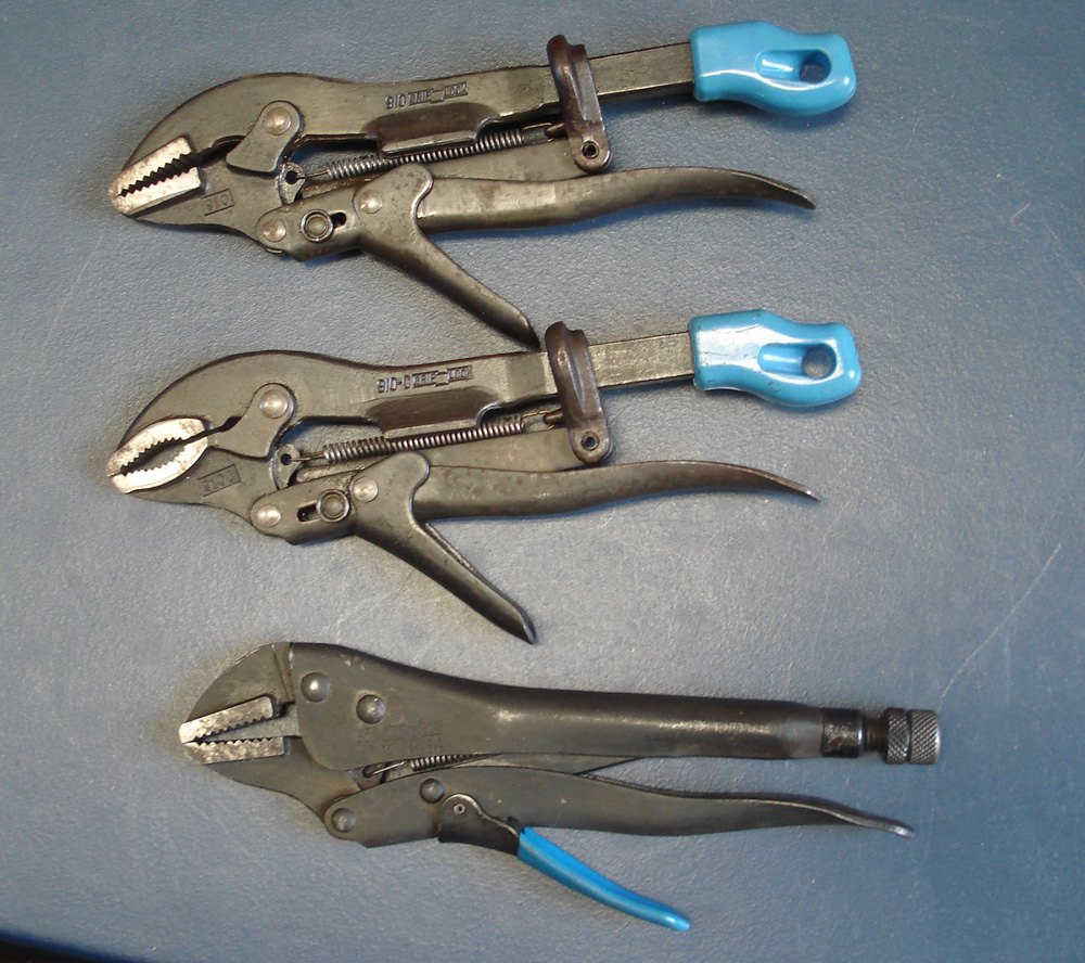 Locking channel store lock pliers